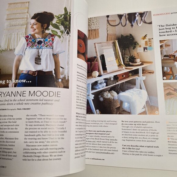 Mollie Makes US Edition Issue 7 December 2014 UK Magazine Winter Maryanne Moodie - Picture 12 of 12